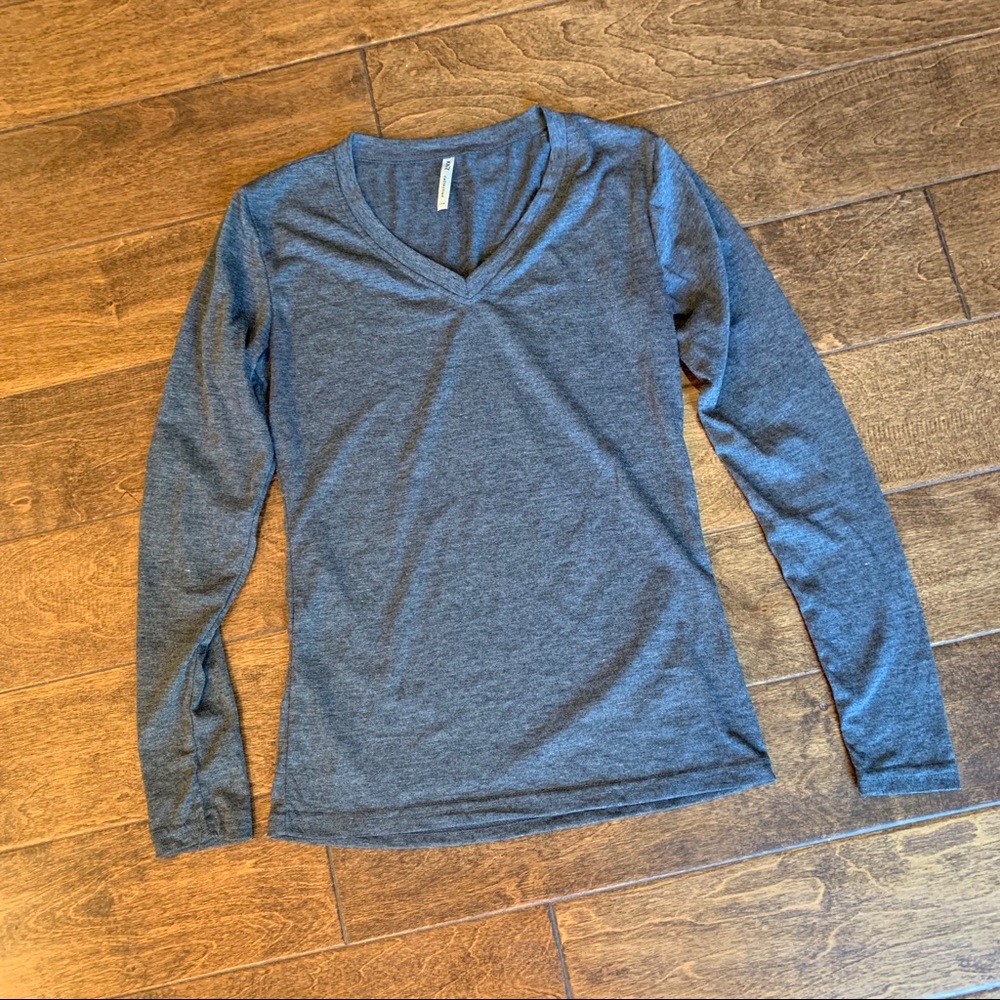 Kate Collection Long Sleeve Tee Grey, M